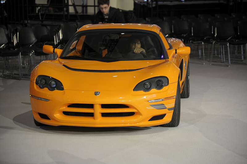 Illustration for article titled Dodge Circuit EV First Live Photos
